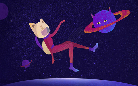 宇宙猫图片 宇宙猫素材 宇宙猫模板下载 摄图网