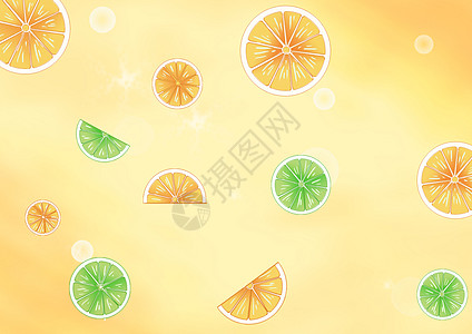 水果主题元素背景图片