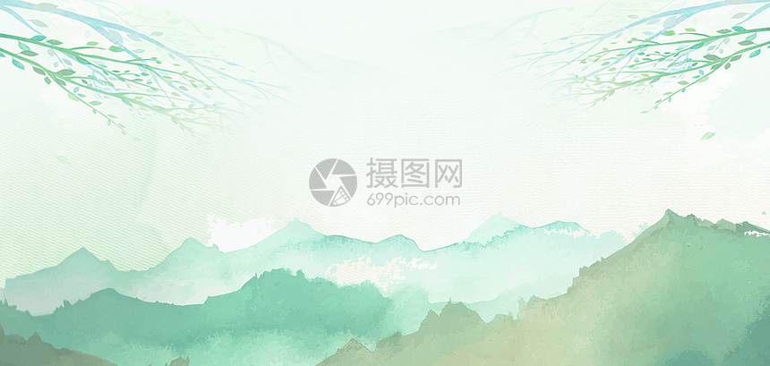 水彩春天背景图片素材 正版创意图片 摄图网 水彩春天背景图片素材 正版创意图片 摄图网