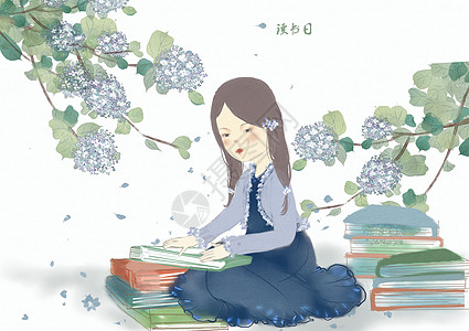 紫阳花插画 紫阳花卡通 紫阳花插图 手绘 板绘 摄图网 紫阳花插画 紫阳花卡通 紫阳花插图 手绘 板绘 摄图网