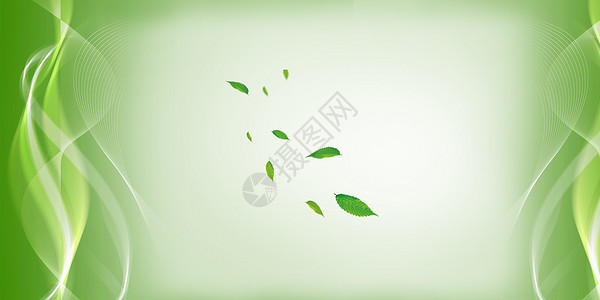 绿色简约科技商业海报图背景图片