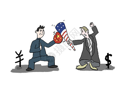 中美贸易美国交易高清图片