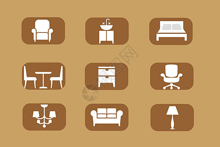 家具生活图标图片