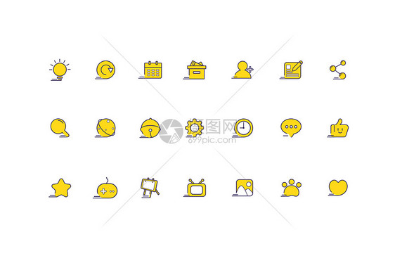 线性工具小图标图片