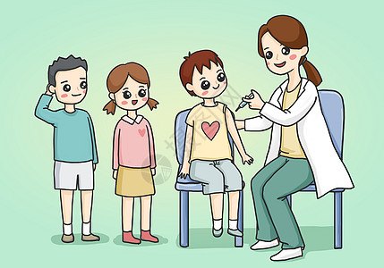 儿童疫苗宣传日图片