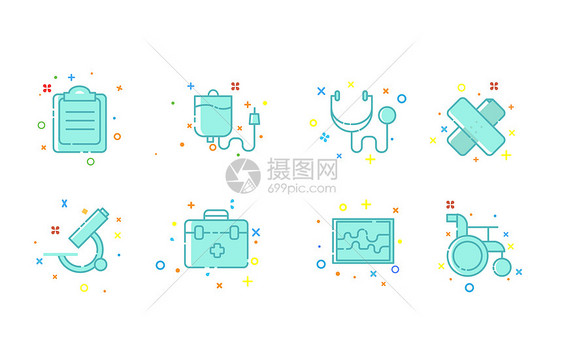 医疗MBE图标图片