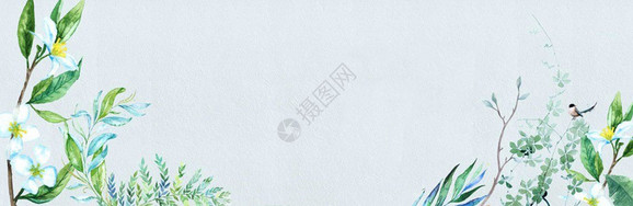 初夏背景插画图片下载 正版图片 摄图网