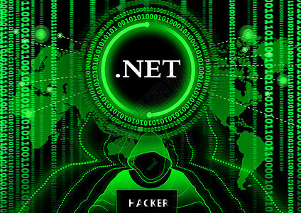 .NET互联时代黑客科技背景背景图片