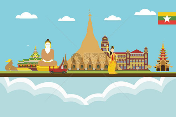 缅甸旅游图片