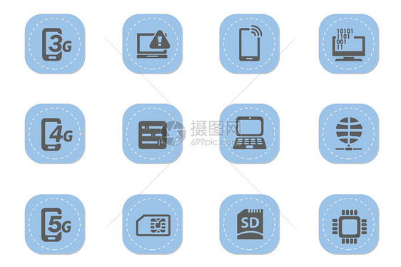 通信图标图片