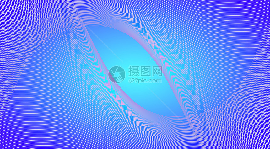 简约创意渐变线条科技背景图片