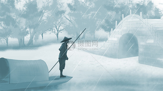中国风插画图片