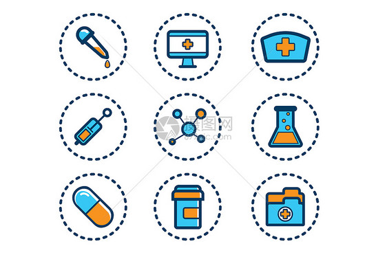 医疗图标图片