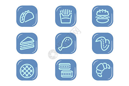 食物图标图片