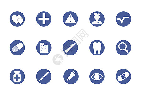 医疗icon医疗图标插画