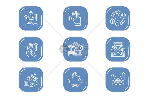 金融图标图片