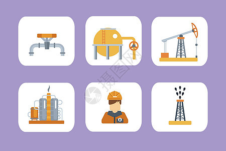 工业石油背景素材图片
