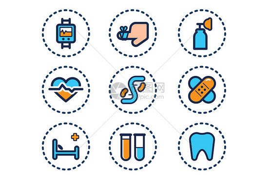 医疗图标图片