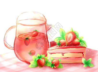 夏季饮品水果图片
