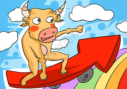 熊市牛市图片素材