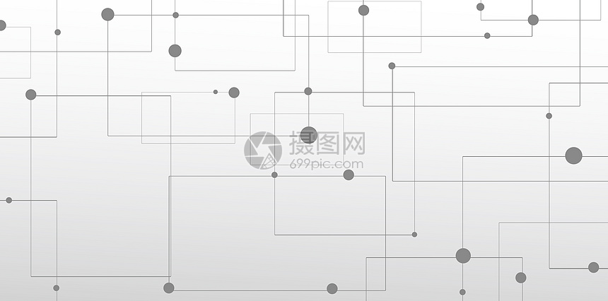 灰色几何科技背景图片