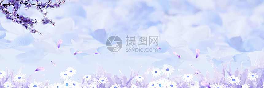 清新banner背景图片