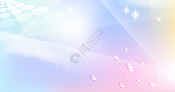 彩色水滴背景图片