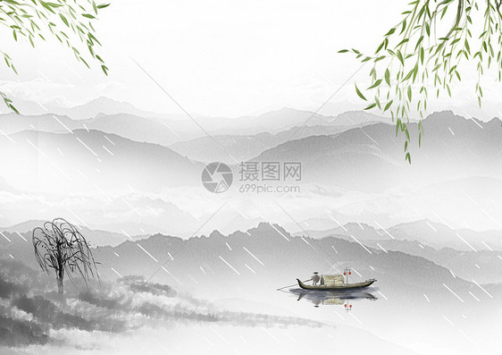 中国山水水墨图片