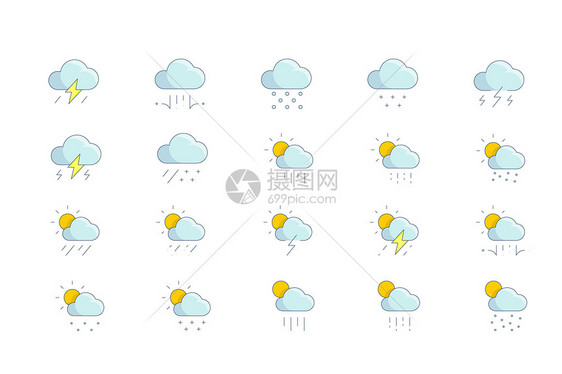 天气图标图片