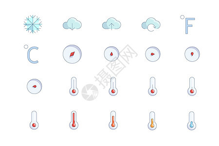 天气图标背景图片