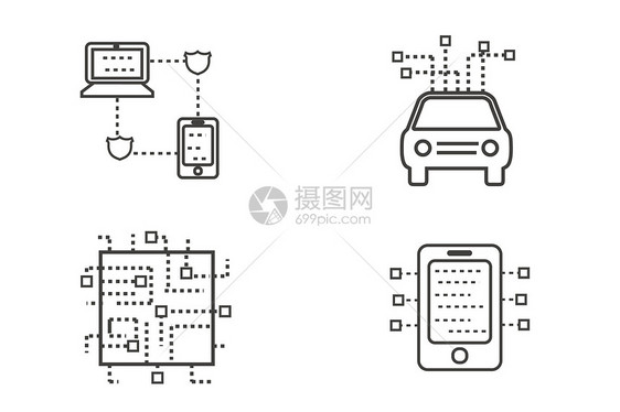 互联网区块链科技图片