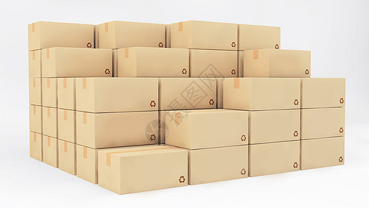 包装盒运输快递包装盒设计图片