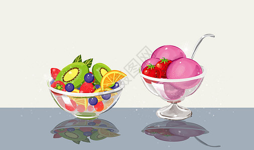 水果冷饮 素材图片