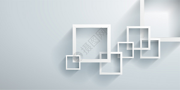立方体商业背景图片