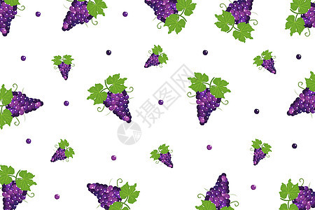 葡萄水果背景背景图片