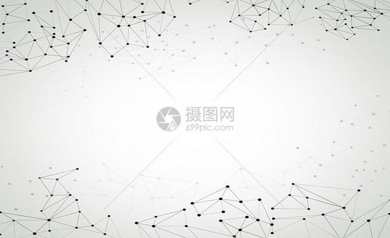 分子结构科技背景图片