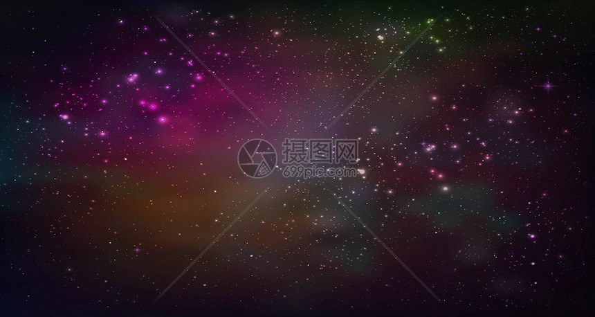 星空背景插画图片下载 正版图片 摄图网 星空背景插画图片下载 正版图片 摄图网