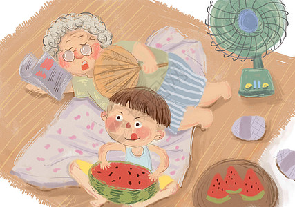 纳凉乘凉图片_纳凉乘凉图片大全_纳凉乘凉背景图片_摄图网