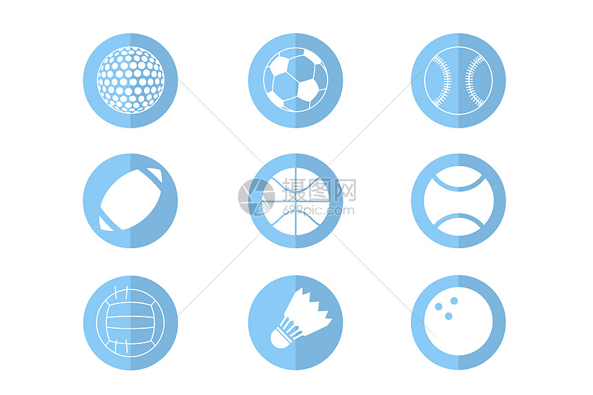 球类图标图片