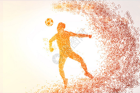 世界杯矢量图运动粒子效果设计图片