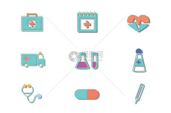医疗图标图片