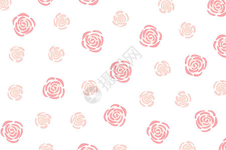 简约玫瑰花卉背景图片