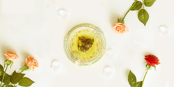 花茶背景图片