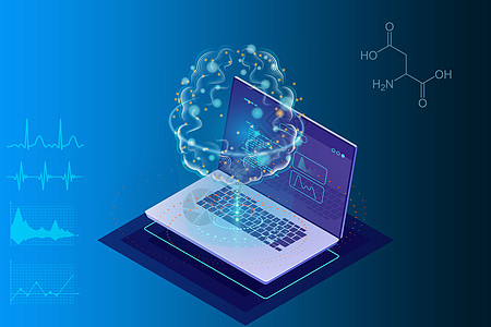 数据科学家人体器官场景设计图片