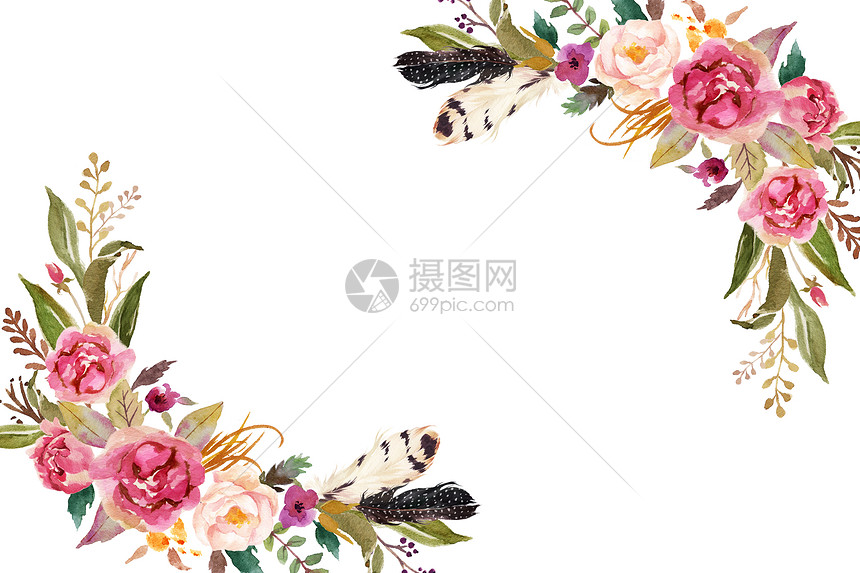 花卉背景素材插画图片下载 正版图片 摄图网 花卉背景素材插画图片下载 正版图片 摄图网