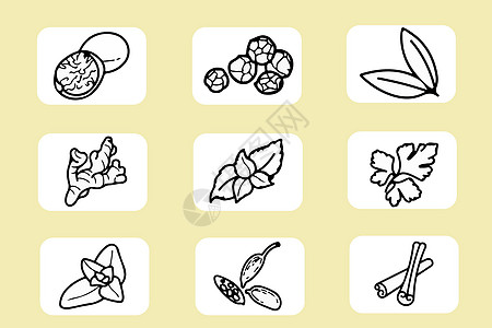 香料图标矢量图标调味剂高清图片