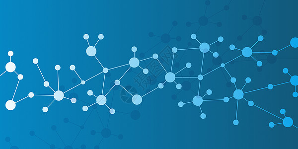 分子矢量分子科技背景设计图片
