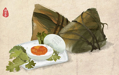 端午节吃粽子高清图片