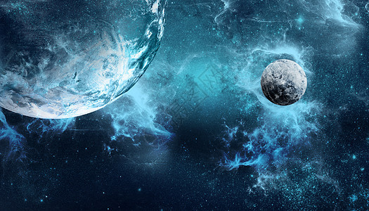 科幻星球背景图片