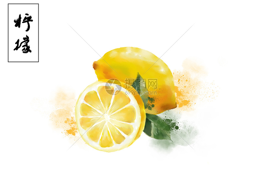 夏日水果系列柠檬图片